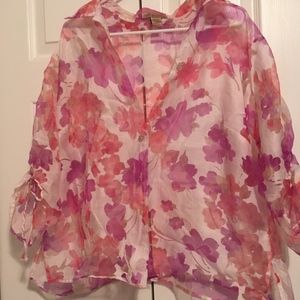 👌🏼2 for $12👌🏼 Beautiful sheer blouse